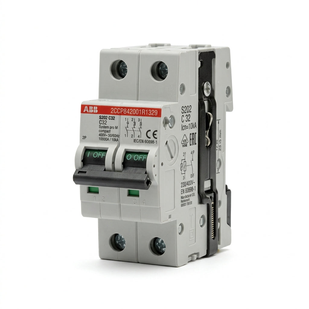 ABB 2CCP842001R1329 INTERRUPTORES TERMOMAGNETICOS MINIATURA RIEL DIN