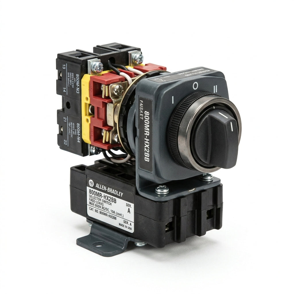 ALLEN-BRADLEY 800MR-HX2BB SELECTORES Y CONMUTADORES DE FASE - LEVAS