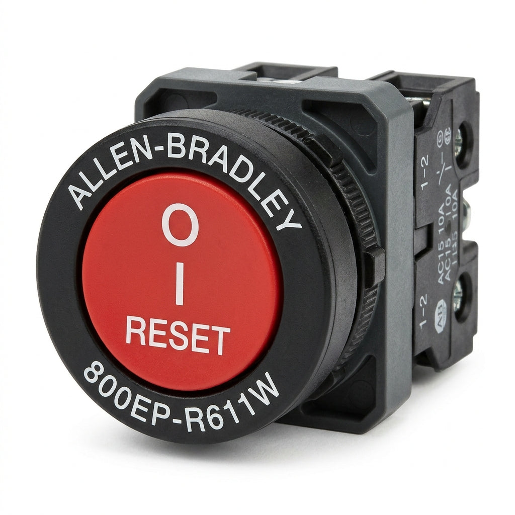 ALLEN-BRADLEY 800EP-R611W BOTONES PULSADORES BOTONERAS