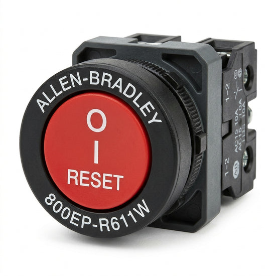 ALLEN-BRADLEY 800EP-R611W BOTONES PULSADORES BOTONERAS