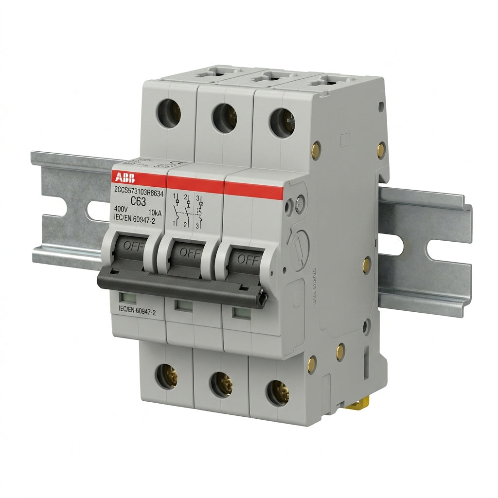 ABB 2CCS573103R8634 INTERRUPTORES TERMOMAGNETICOS MINIATURA RIEL DIN