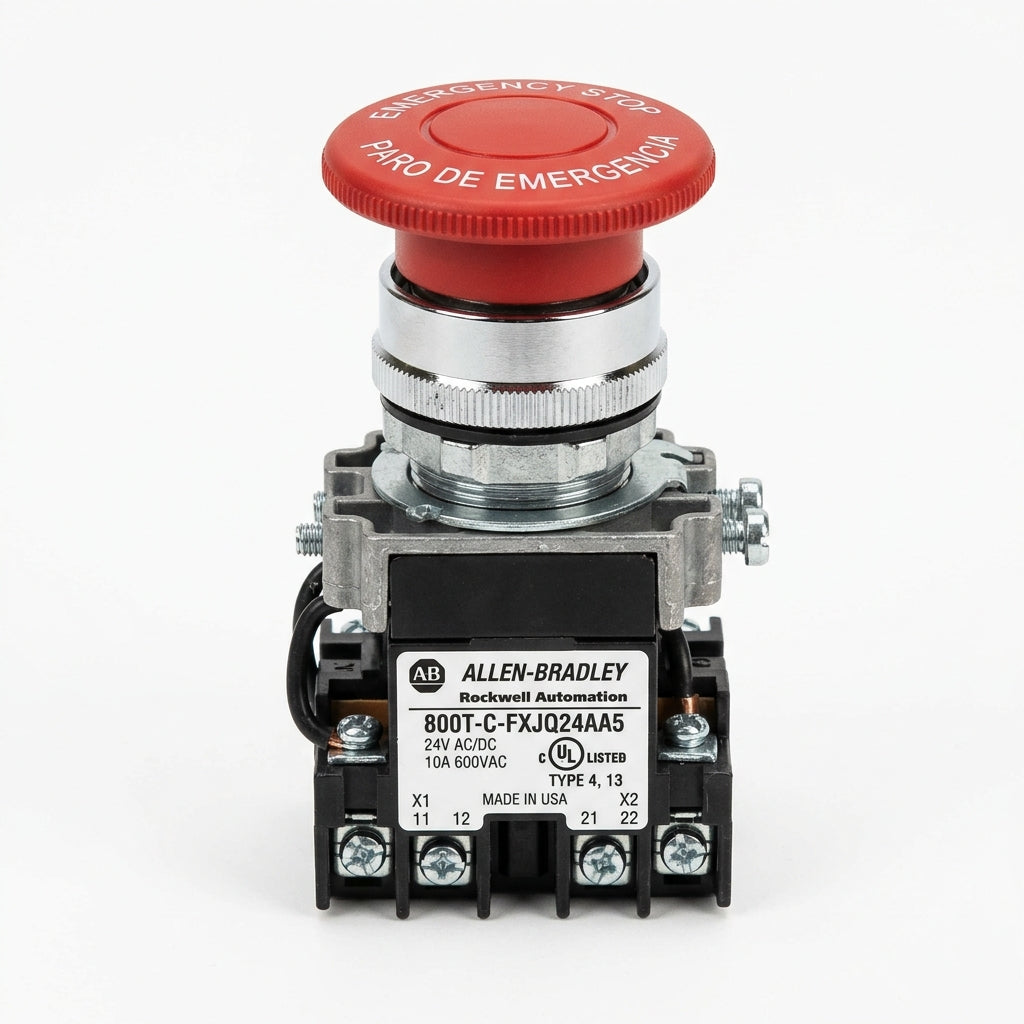 ALLEN-BRADLEY 800T-C-FXJQ24AA5 BOTONES PULSADORES BOTONERAS Y ACCESORIOS