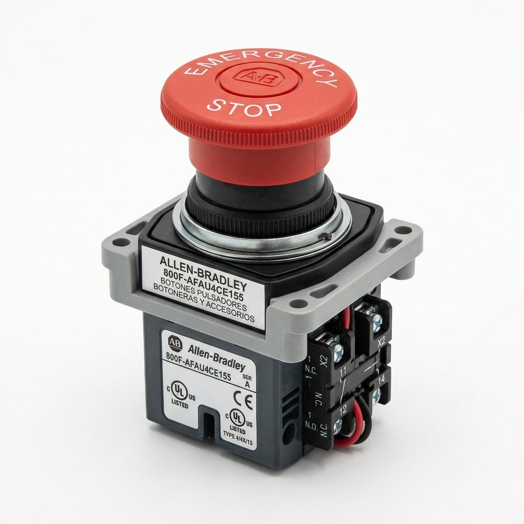 ALLEN-BRADLEY 800F-AFAU4CE155 BOTONES PULSADORES BOTONERAS Y ACCESORIOS