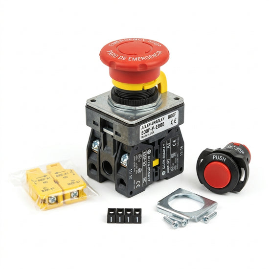 ALLEN-BRADLEY 800F-P-E605 BOTONES PULSADORES BOTONERAS Y ACCESORIOS
