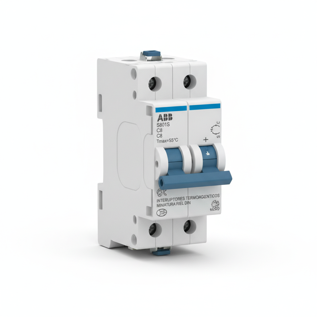 ABB 2CCS881001R0841 INTERRUPTORES TERMOMAGNETICOS MINIATURA RIEL DIN