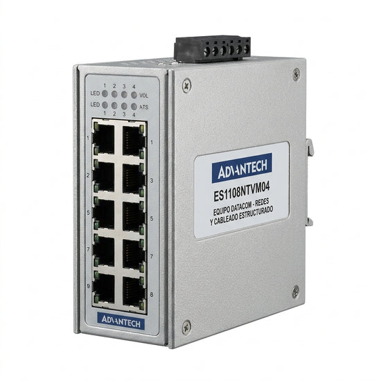 ADVANTECH ES1108NTVM04 EQUIPO DATACOM (REDES Y CABLEADO ESTRUCTURADO)
