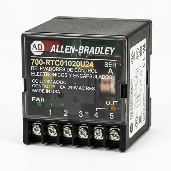 ALLEN-BRADLEY 700RTC01020U24 RELEVADORES DE CONTROL ELECTRONICOS Y ENCAPSULADOS