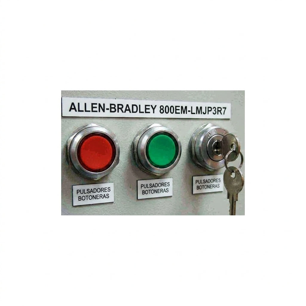ALLEN-BRADLEY 800EM-LMJP3R7 BOTONES PULSADORES BOTONERAS