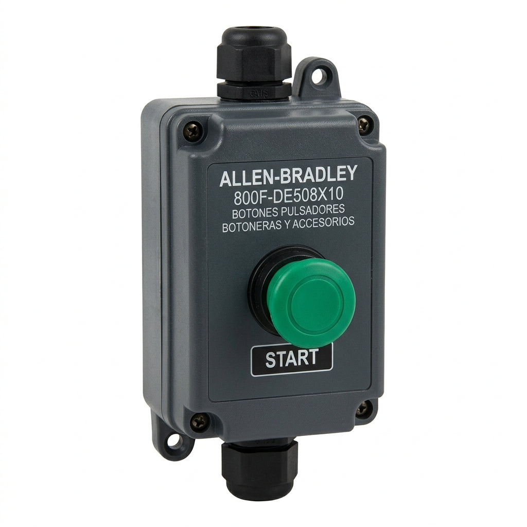 ALLEN-BRADLEY 800F-DE508X10 BOTONES PULSADORES BOTONERAS Y ACCESORIOS