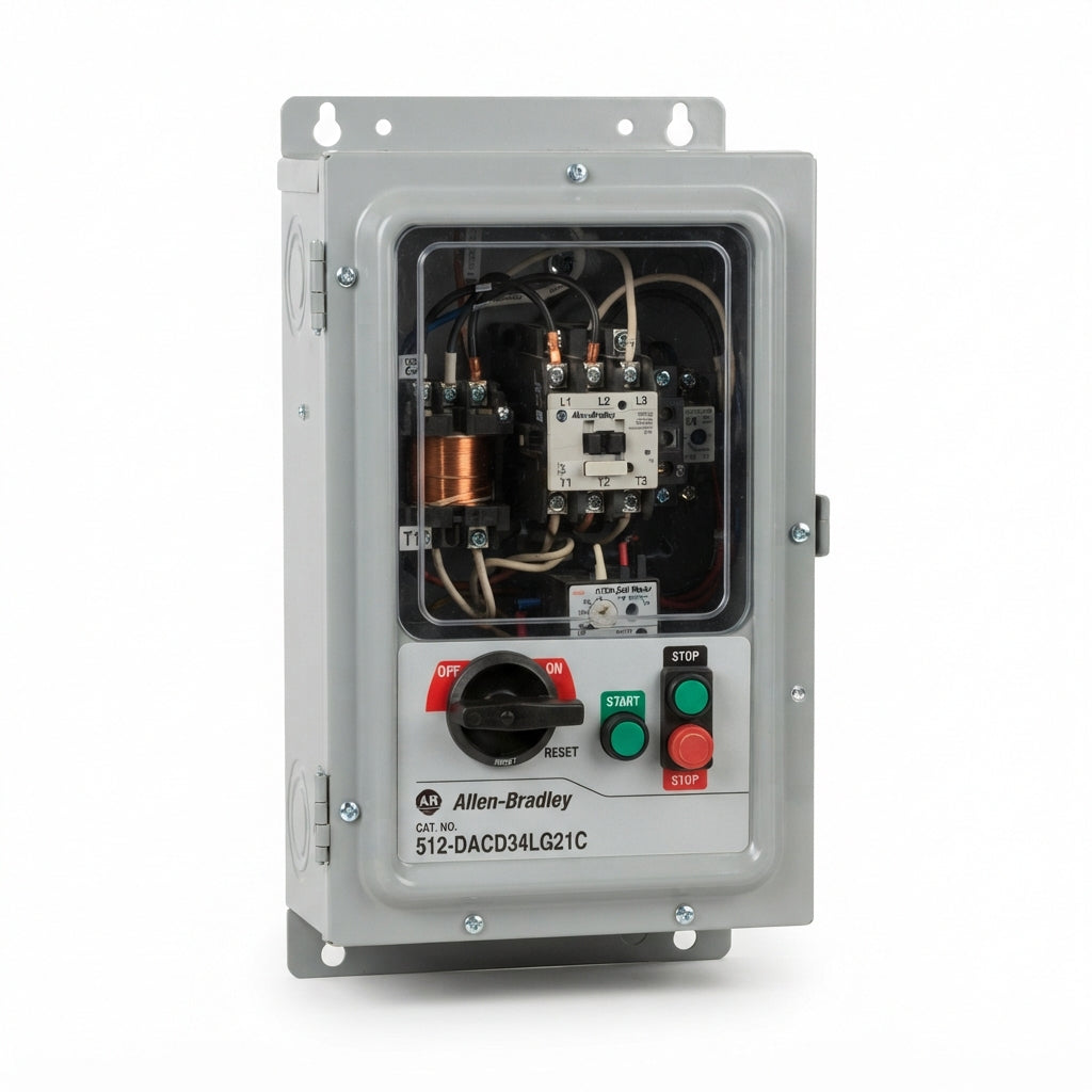 ALLEN-BRADLEY 512-DACD34LG21C ARRANCADORES A TENSION PLENA