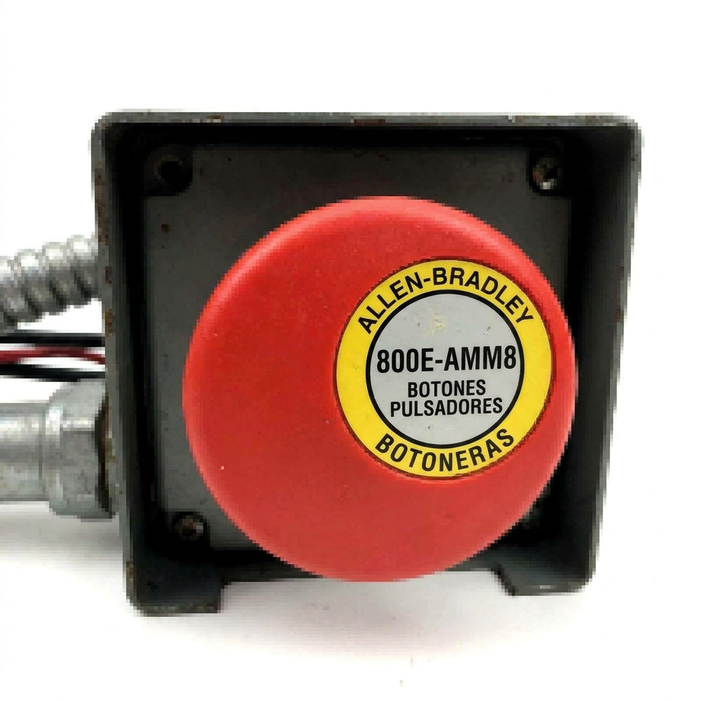 ALLEN-BRADLEY 800E-AMM8 BOTONES PULSADORES BOTONERAS