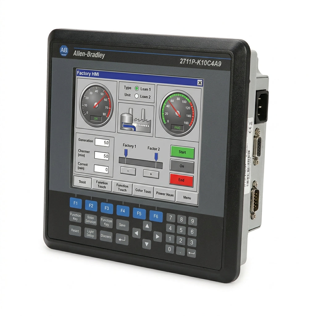 ALLEN-BRADLEY 2711P-K10C4A9 MONITORES PANTALLAY Y PANELES DE VISUALIZACION