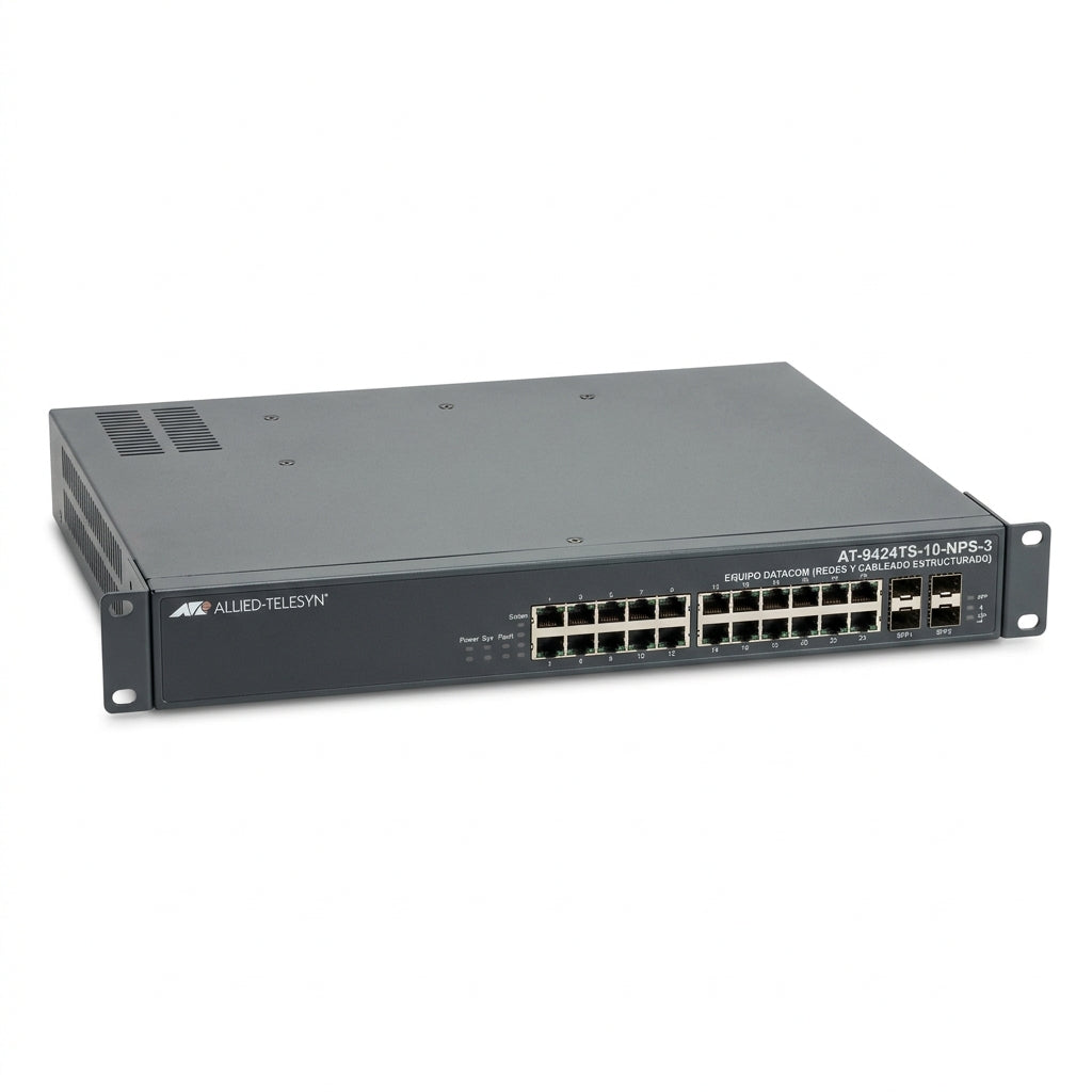 ALLIED-TELESYN AT-9424TS-10-NPS-3 EQUIPO DATACOM (REDES Y CABLEADO ESTRUCTURADO)