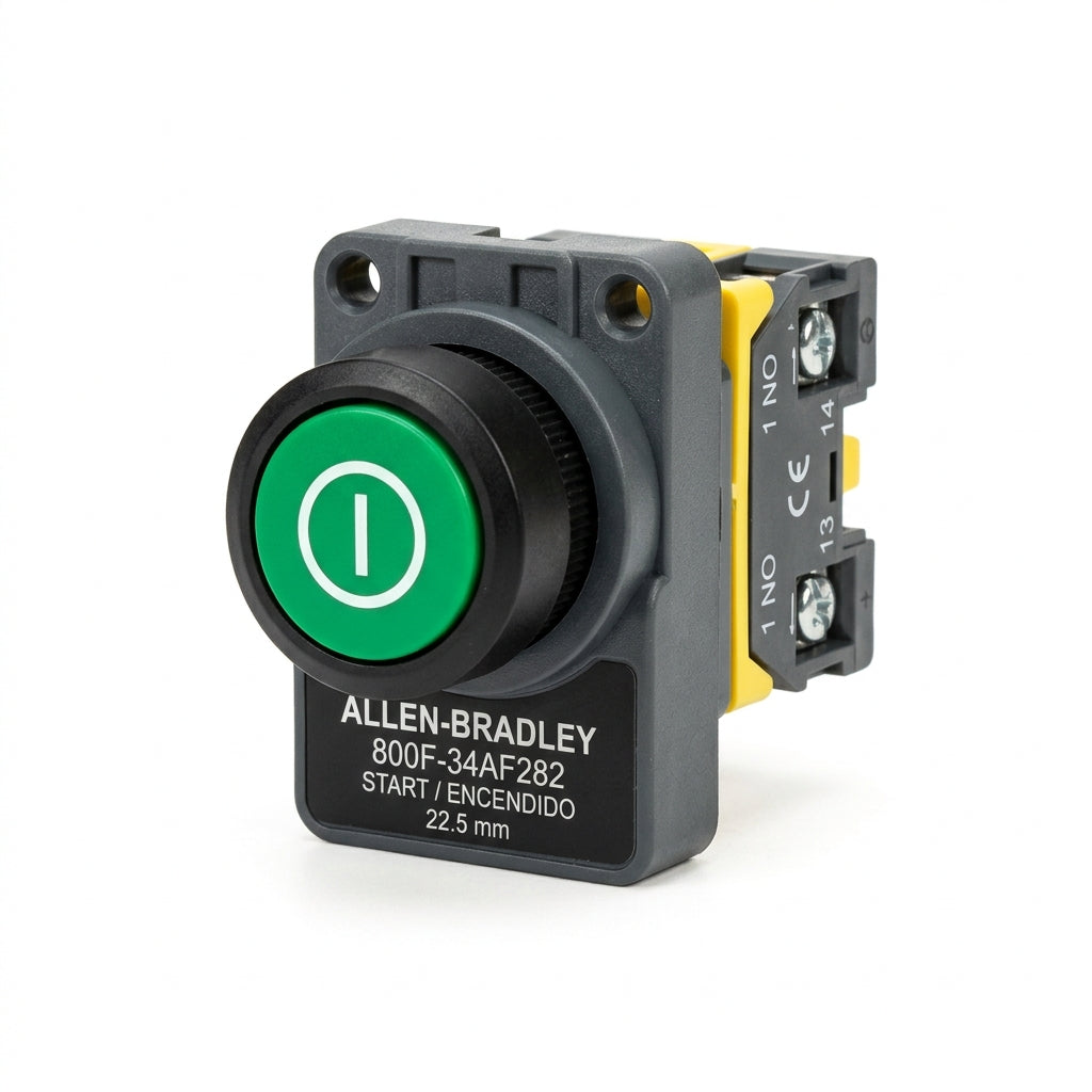 ALLEN-BRADLEY 800F-34AF282 BOTONES PULSADORES BOTONERAS Y ACCESORIOS