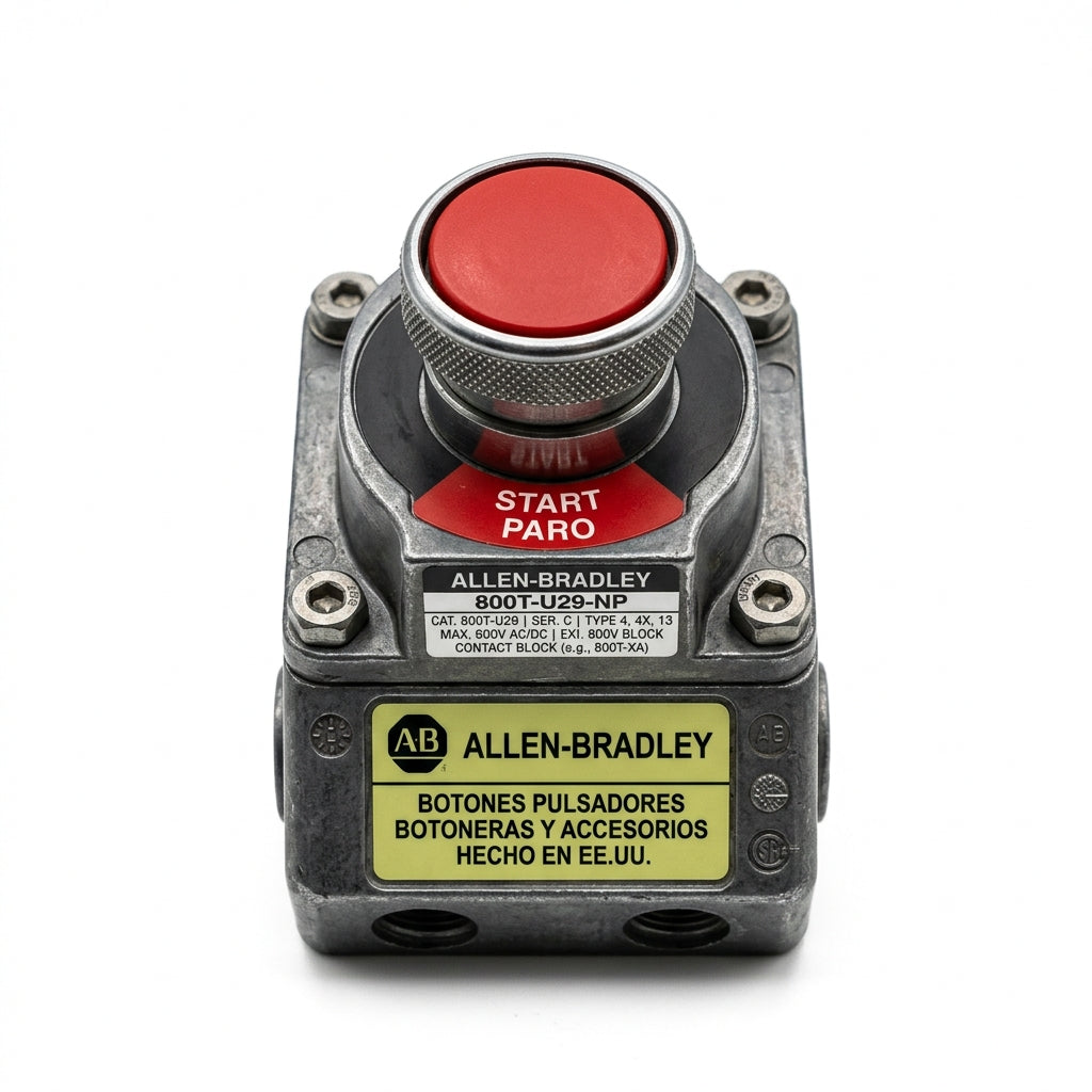 ALLEN-BRADLEY 800T-U29-NP BOTONES PULSADORES BOTONERAS Y ACCESORIOS