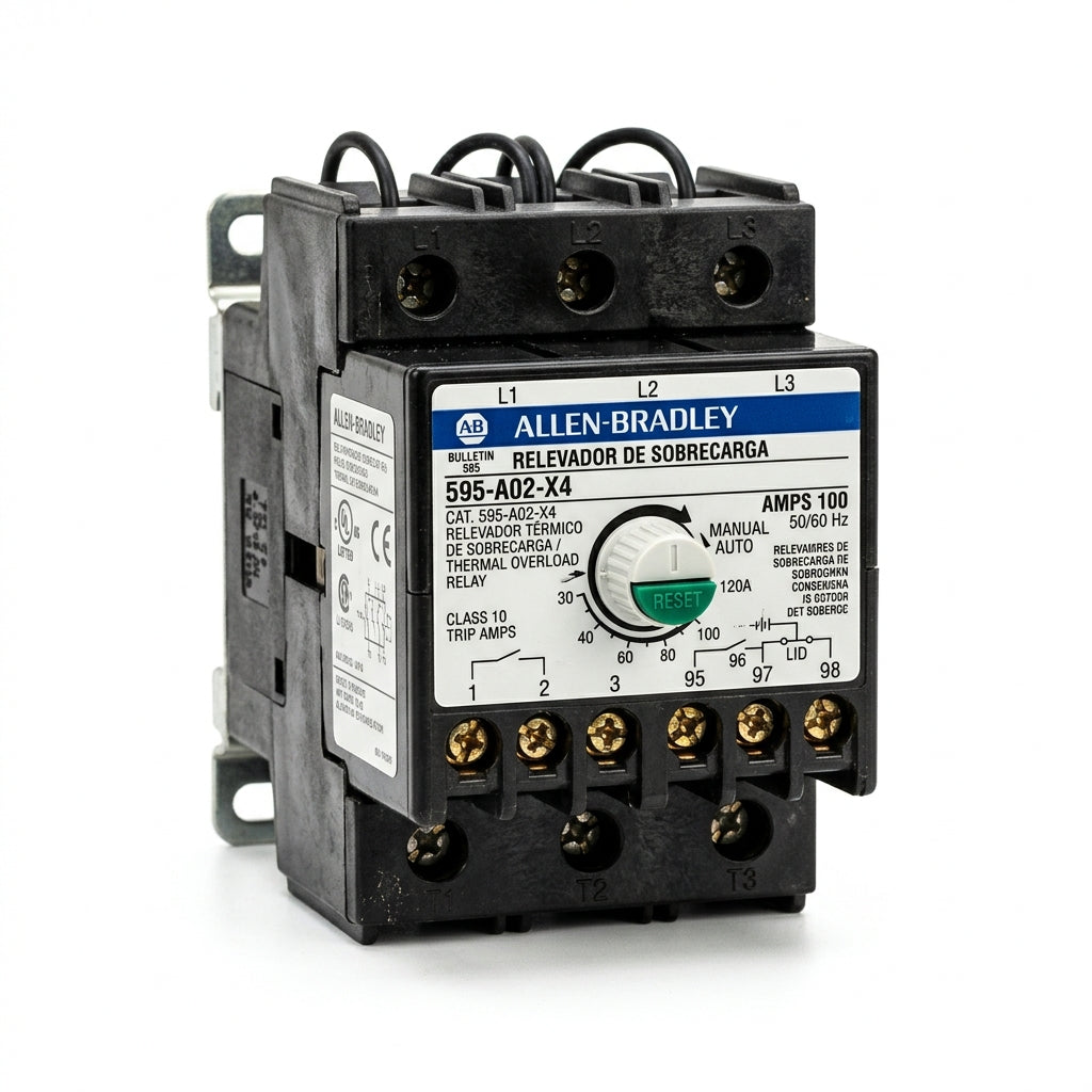ALLEN-BRADLEY 595-A02-X4 RELEVADORES DE SOBRECARGA