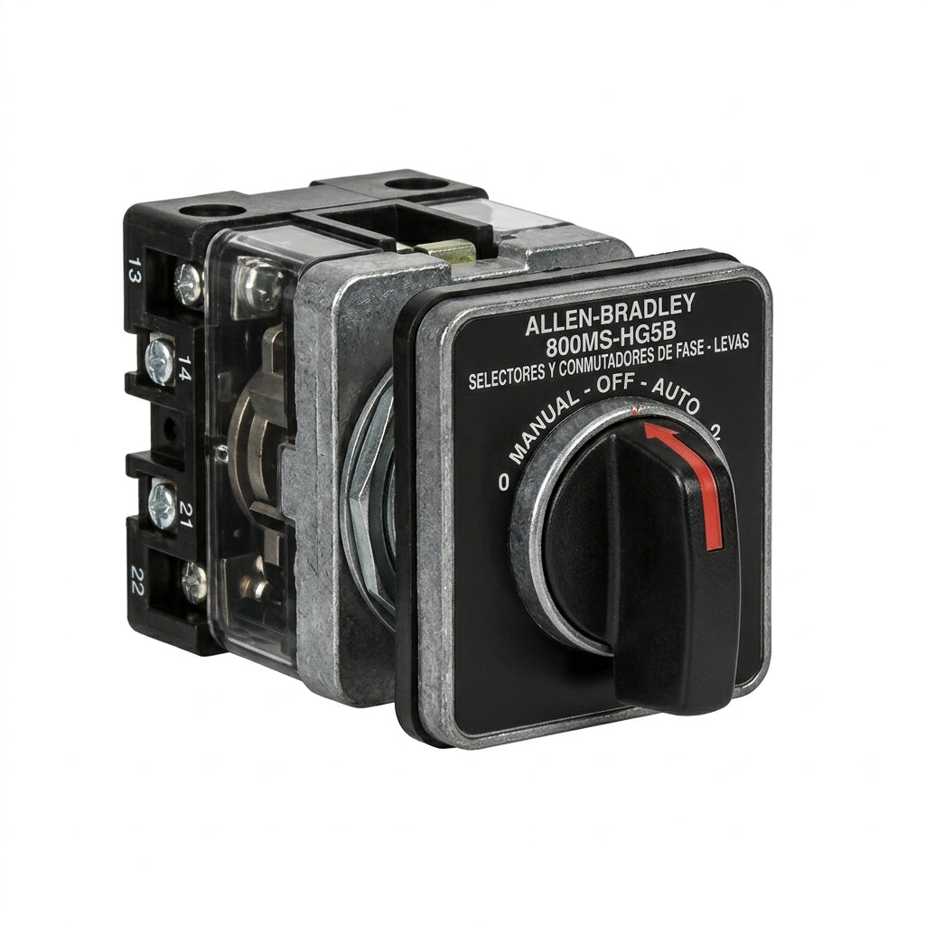 ALLEN-BRADLEY 800MS-HG5B SELECTORES Y CONMUTADORES DE FASE - LEVAS