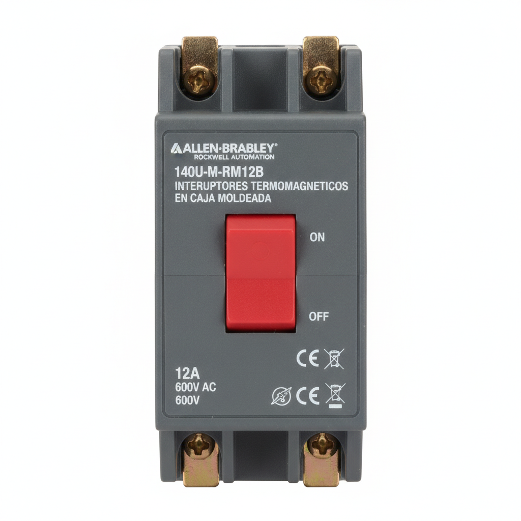 ALLEN-BRADLEY 140U-M-RM12B INTERRUPTORES TERMOMAGNETICOS EN CAJA MOLDEADA