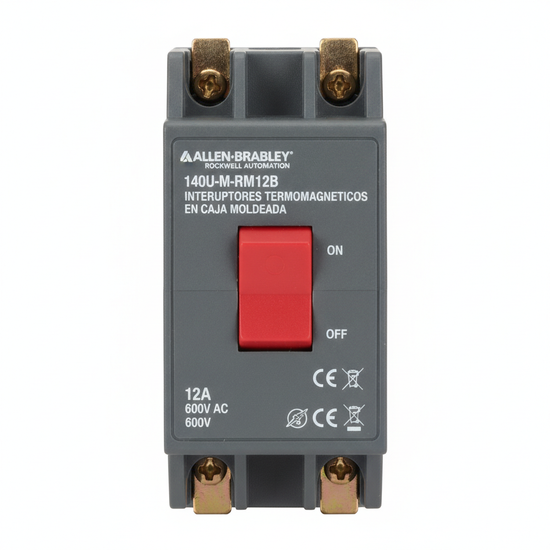 ALLEN-BRADLEY 140U-M-RM12B INTERRUPTORES TERMOMAGNETICOS EN CAJA MOLDEADA