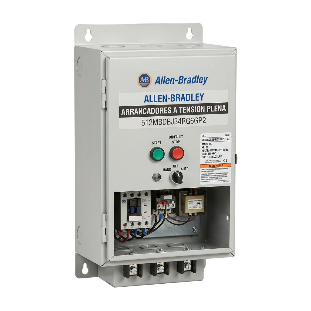 ALLEN-BRADLEY 512MBDBJ34RG6GP2 ARRANCADORES A TENSION PLENA