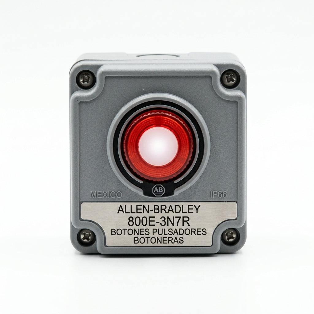 ALLEN-BRADLEY 800E-3N7R BOTONES PULSADORES BOTONERAS
