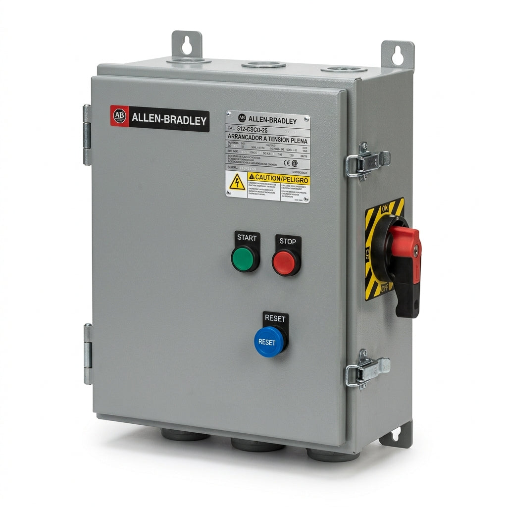 ALLEN-BRADLEY 512-CSCD-25 ARRANCADORES A TENSION PLENA