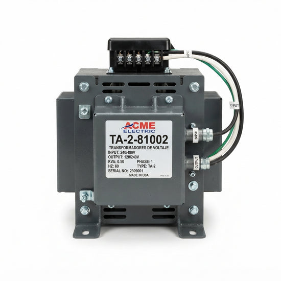 ACME-ELECTRIC TA-2-81002 TRANSFORMADORES DE VOLTAJE