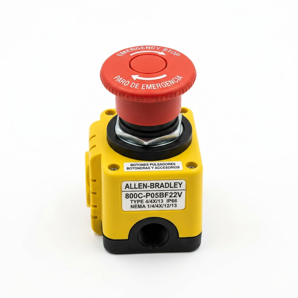 ALLEN-BRADLEY 800C-P05BF22V BOTONES PULSADORES BOTONERAS Y ACCESORIOS