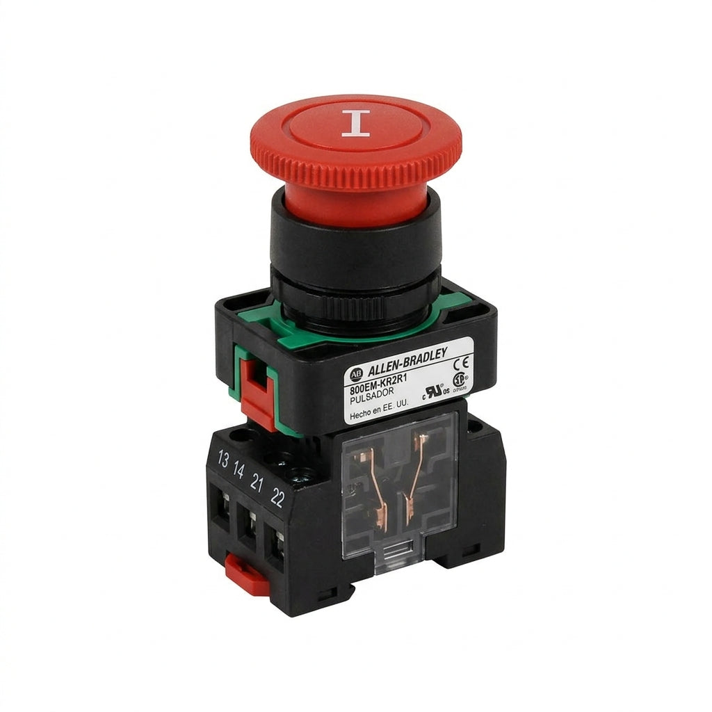 ALLEN-BRADLEY 800EM-KR2R1 BOTONES PULSADORES BOTONERAS
