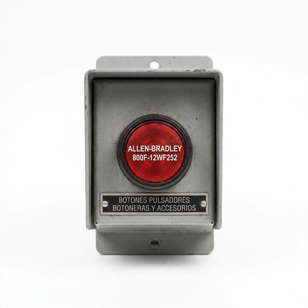 ALLEN-BRADLEY 800F-12WF252 BOTONES PULSADORES BOTONERAS Y ACCESORIOS