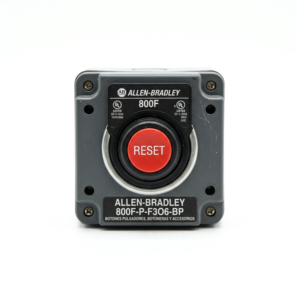 ALLEN-BRADLEY 800F-P-F3O6-BP BOTONES PULSADORES BOTONERAS Y ACCESORIOS