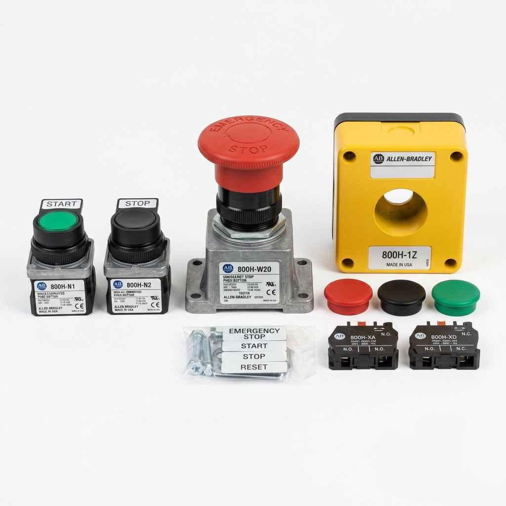 ALLEN-BRADLEY 800H-W20 BOTONES PULSADORES BOTONERAS Y ACCESORIOS