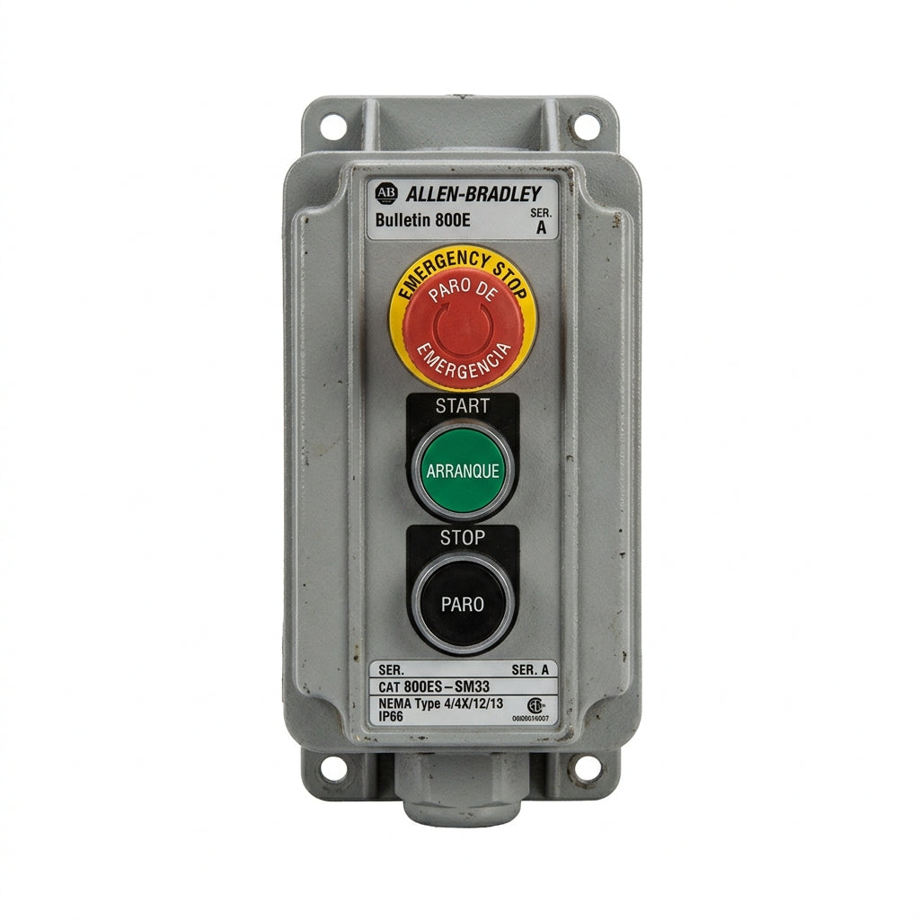 ALLEN-BRADLEY 800ES-SM33 BOTONES PULSADORES BOTONERAS