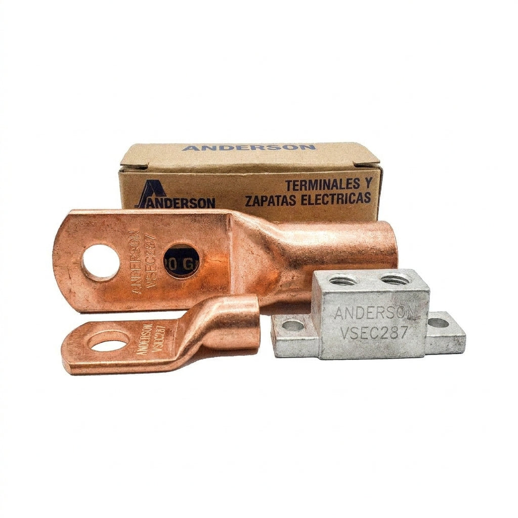 ANDERSON VSEC287 TERMINALES Y ZAPATAS ELECTRICAS