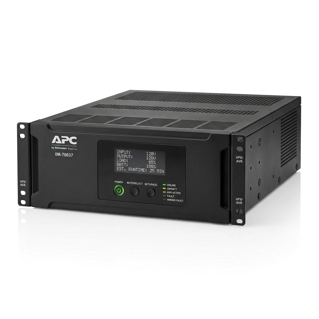 APC 0M-70637 REGULADORES DE VOLTAJE Y UPS