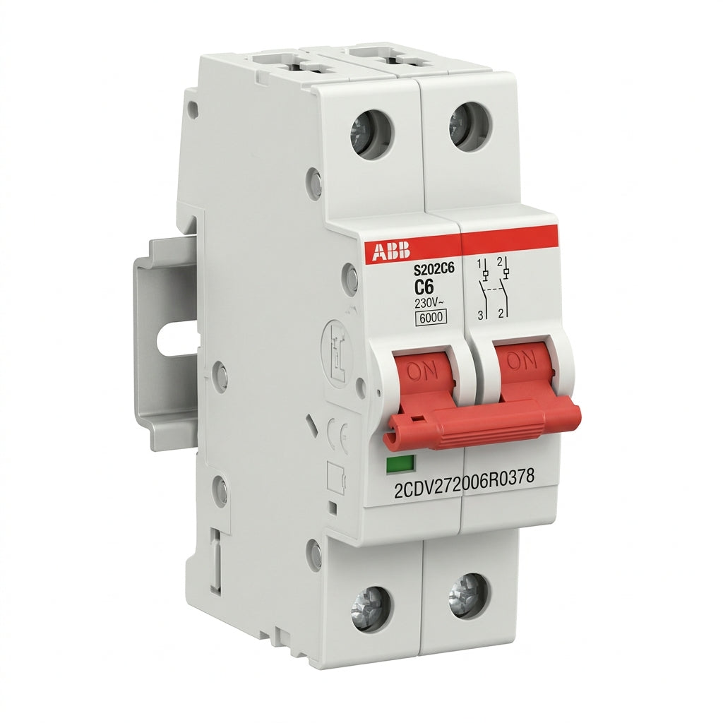 ABB 2CDV272006R0378 INTERRUPTORES TERMOMAGNETICOS MINIATURA RIEL DIN