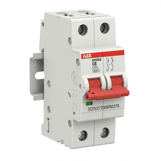 ABB 2CDV272006R0378 INTERRUPTORES TERMOMAGNETICOS MINIATURA RIEL DIN