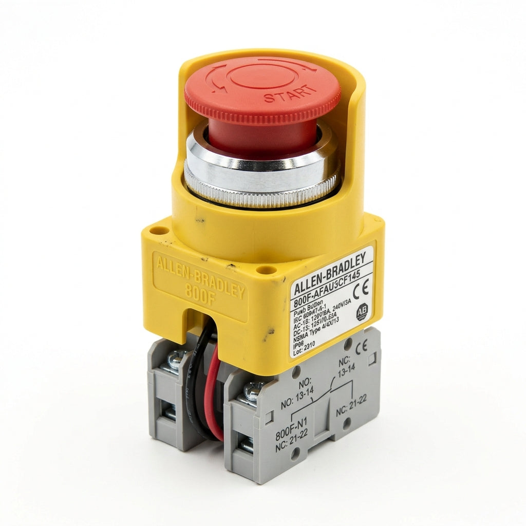 ALLEN-BRADLEY 800F-AFAU3CF145 BOTONES PULSADORES BOTONERAS Y ACCESORIOS