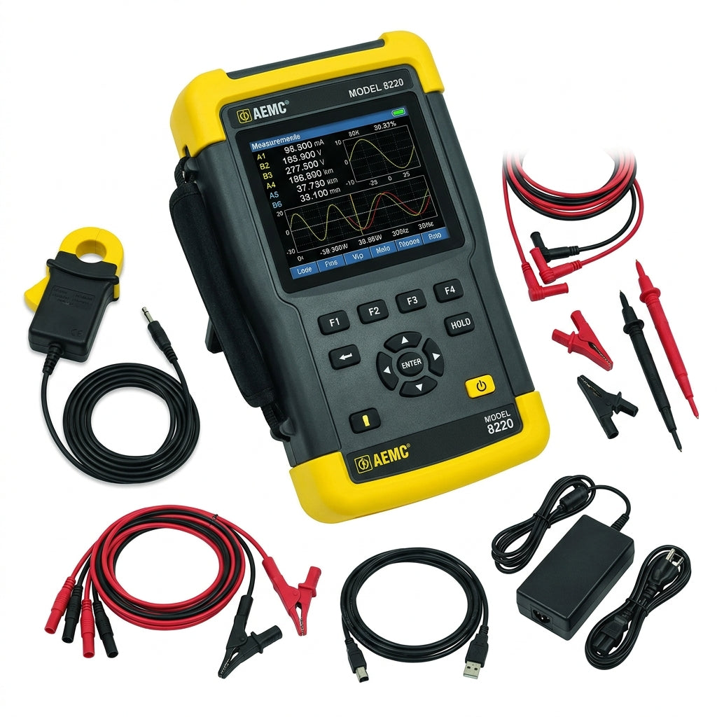 AEMC 8220W19324BK MULTIMETROS Y EQUIPOS DE MEDICION