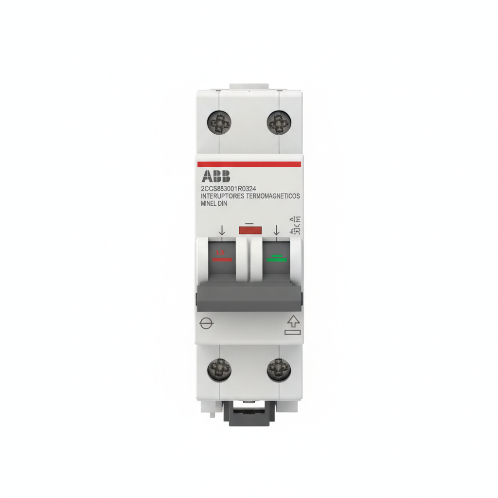 ABB 2CCS883001R0324 INTERRUPTORES TERMOMAGNETICOS MINIATURA RIEL DIN