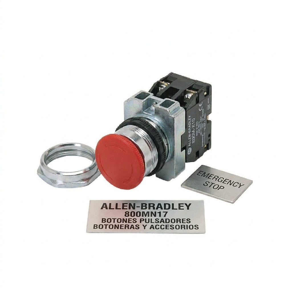 ALLEN-BRADLEY 800MN17 BOTONES PULSADORES BOTONERAS Y ACCESORIOS