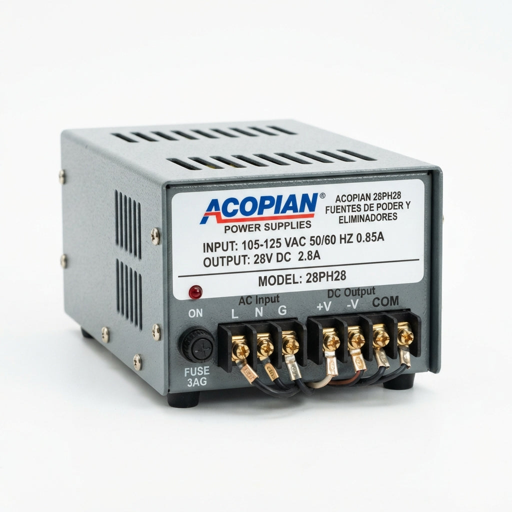 ACOPIAN 28PH28 FUENTES DE PODER Y ELIMINADORES