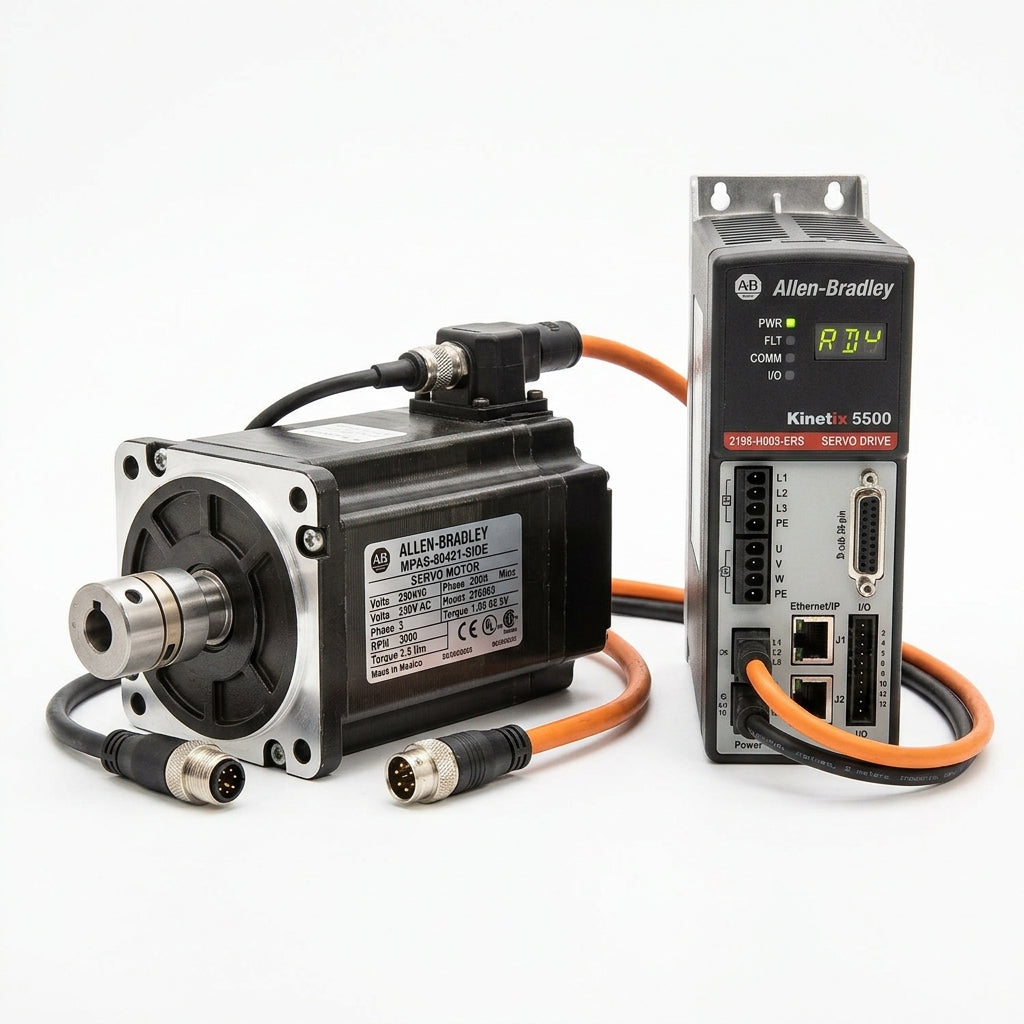 ALLEN-BRADLEY MPAS-80421-SIDE SERVOMOTORES Y SERVODRIVES