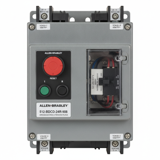 ALLEN-BRADLEY 512-BDCD-24R-908 ARRANCADORES A TENSION PLENA