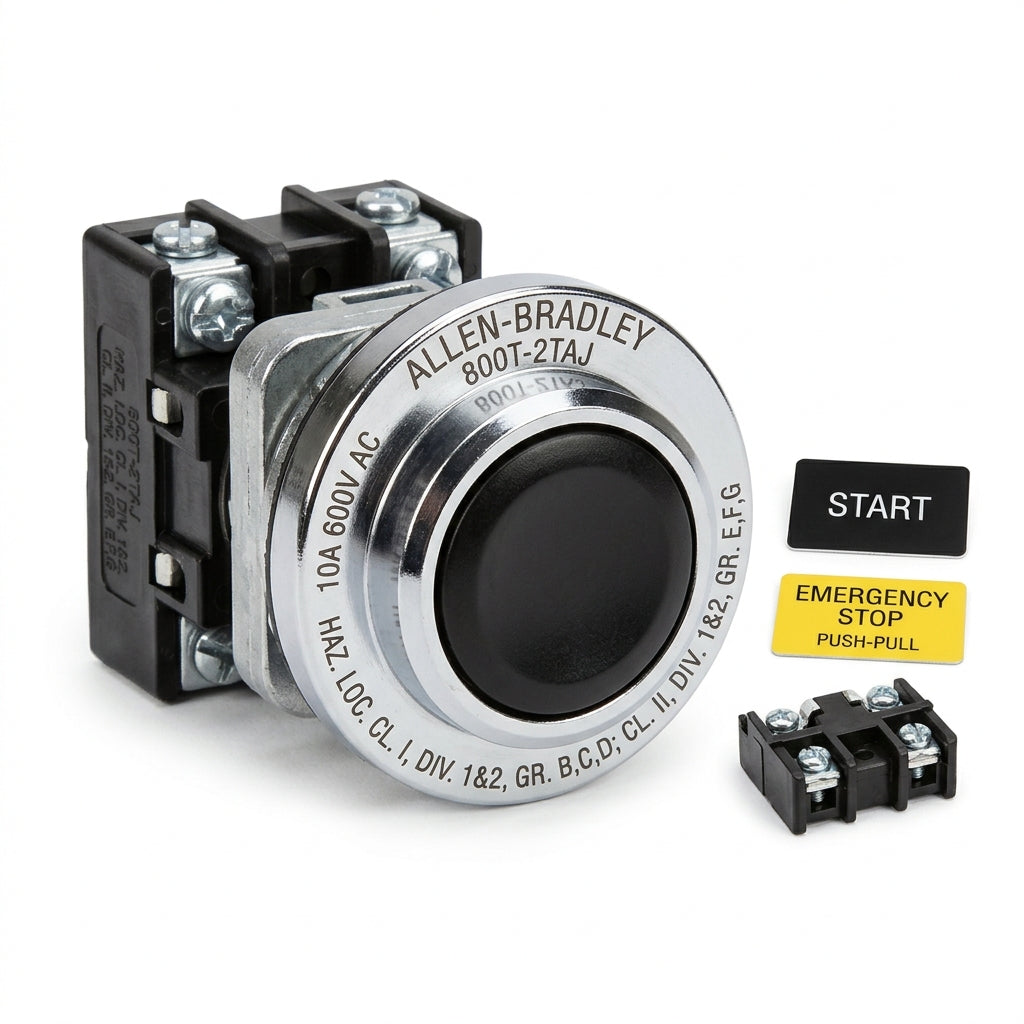 ALLEN-BRADLEY 800T-2TAJ BOTONES PULSADORES BOTONERAS Y ACCESORIOS