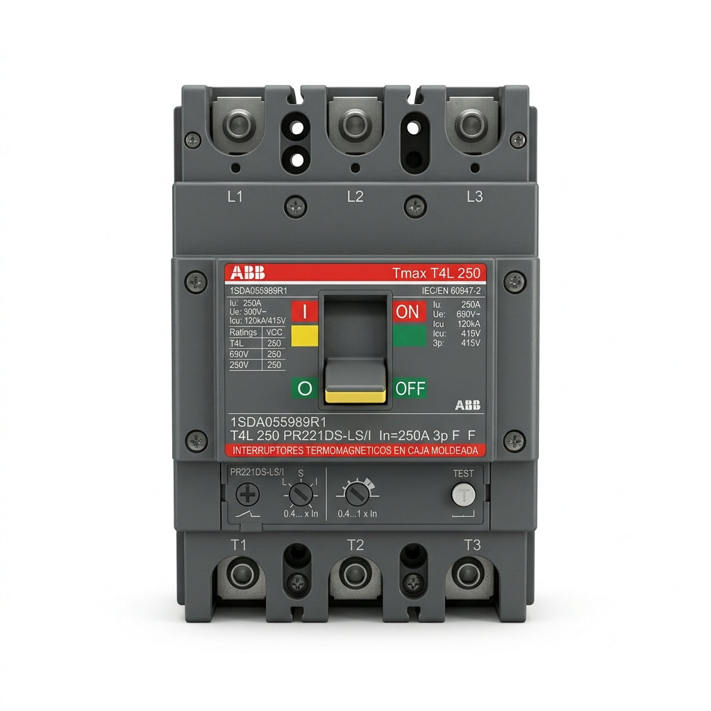 ABB 1SDA055989R1 INTERRUPTORES TERMOMAGNETICOS EN CAJA MOLDEADA