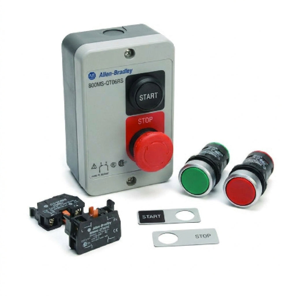 ALLEN-BRADLEY 800MS-QT06RS BOTONES PULSADORES BOTONERAS Y ACCESORIOS