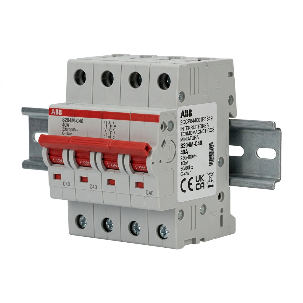 ABB 2CCP844001R1849 INTERRUPTORES TERMOMAGNETICOS MINIATURA RIEL DIN