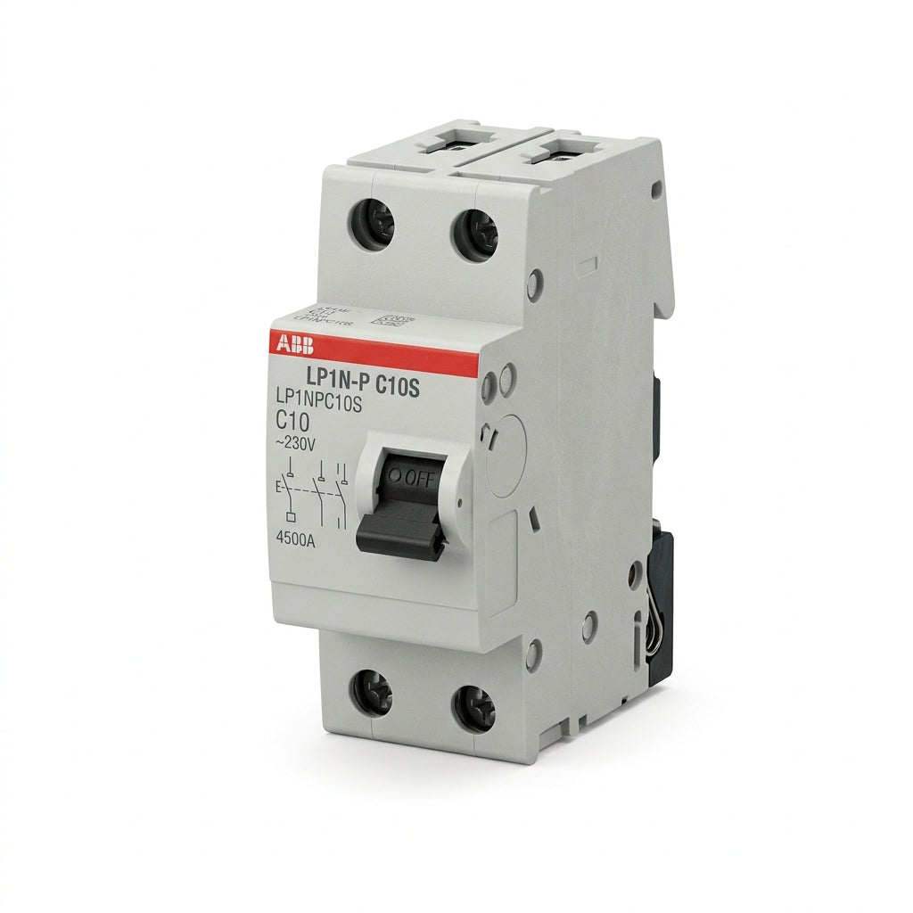 ABB LP1NPC10S INTERRUPTORES TERMOMAGNETICOS MINIATURA RIEL DIN