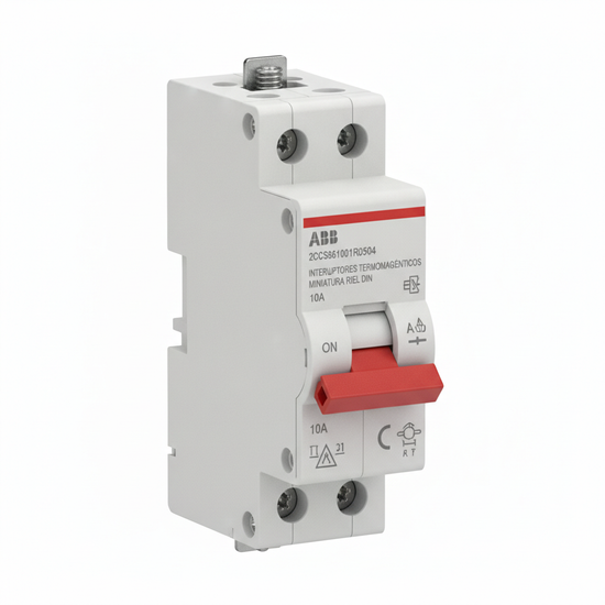 ABB 2CCS861001R0504 INTERRUPTORES TERMOMAGNETICOS MINIATURA RIEL DIN